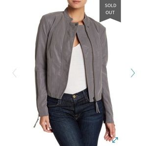 Free people leather jacket
